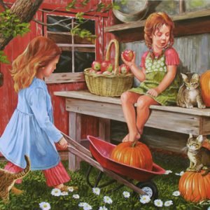 Apples and Pumpkins - Original Available